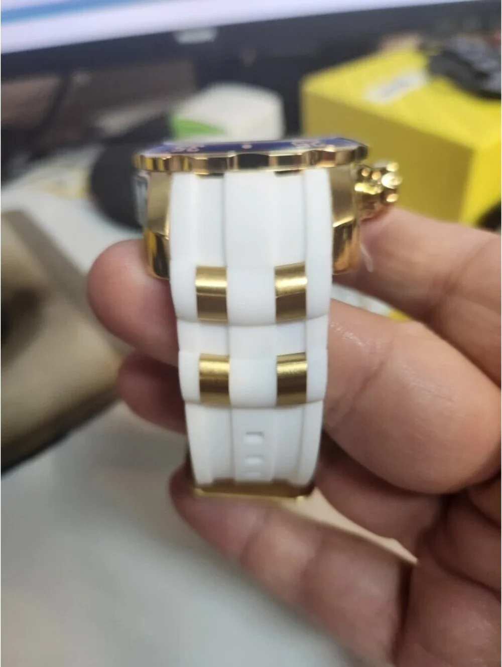 Invicta Pro Diver SCUBA Men's Watch - 48mm. Gold, White (20288)